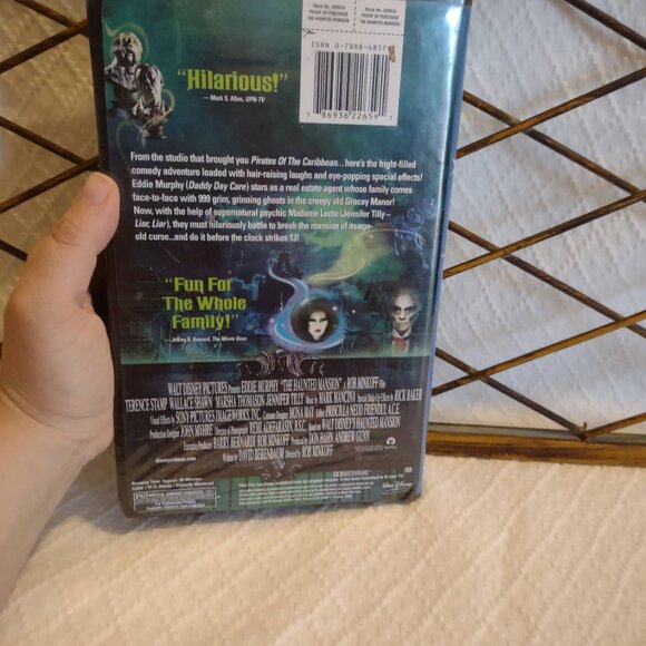 Haunted Mansion 2003 VHS Eddie Murphy ★ TWO 30-SEC GLITCHES - Picture 4 of 6
